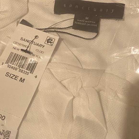 SANCTUARY GOLDEN HOUR TIE NECK TOP - Picture 6 of 6